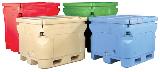 Industrial Fish Container - Insulated Fish Tubs 660 Liters Manufacturer  from Ahmedabad